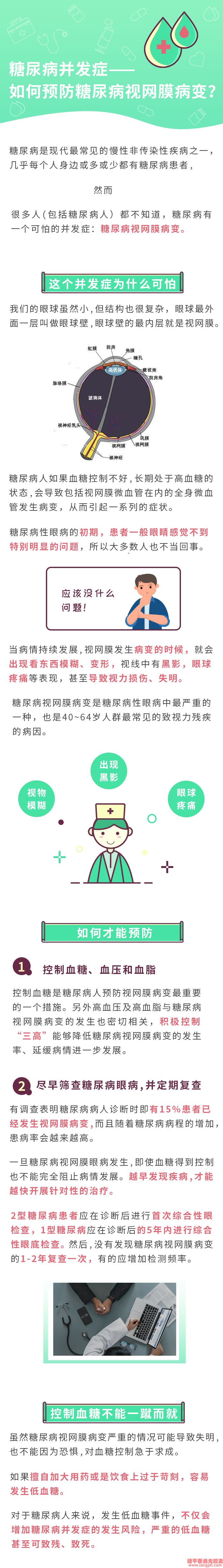 糖尿病并发症——如何预防糖尿病视网膜病